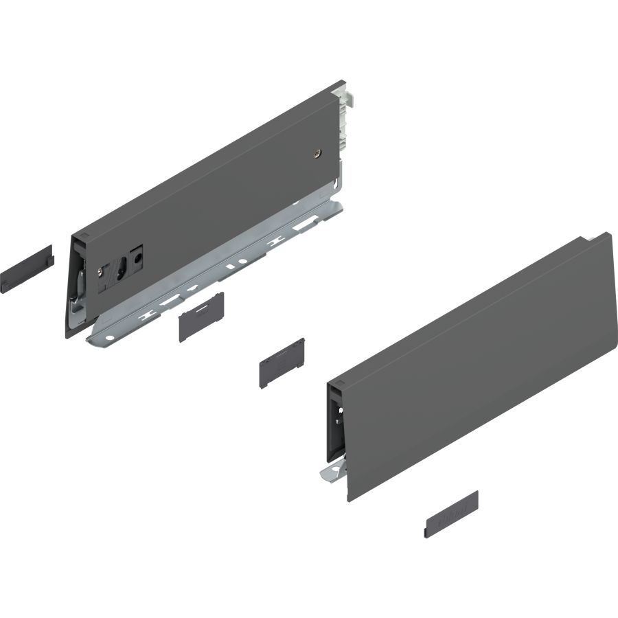 MERIVOBOX káva, magasság M (91 mm), 470M2702S OG-M NL=270 mm, bal/jobb, takarósapkákkal