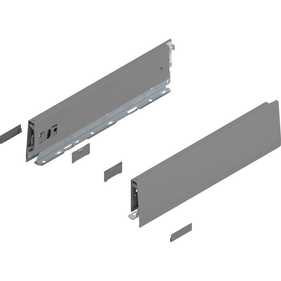 MERIVOBOX káva, magasság M (91 mm), 470M3502S IG-M NL=350 mm, bal/jobb, takarósapkákkal