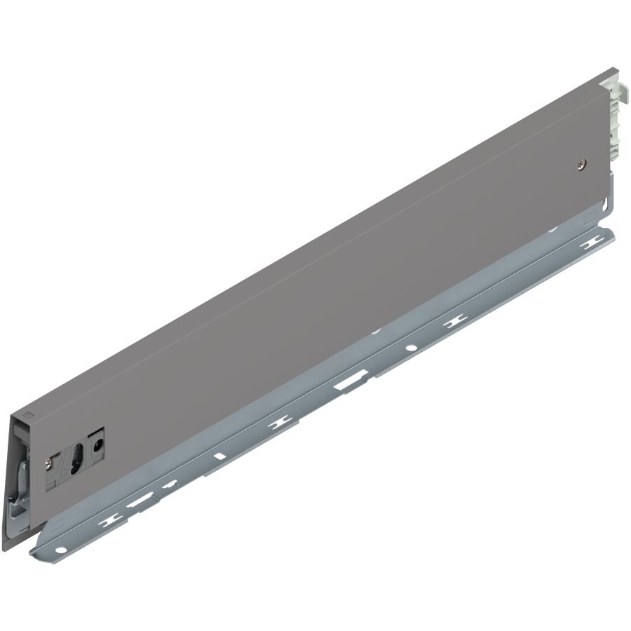 MERIVOBOX káva, magasság M (91 mm), 470M4502S  Z LI   V20IG-M IG-M NL=450 mm, bal+indiumszürke matt*P/U: 20