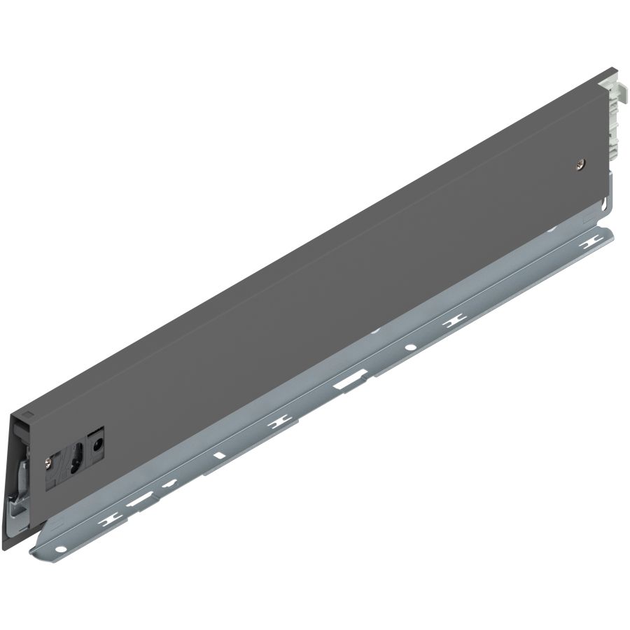 MERIVOBOX káva, magasság M (91 mm), 470M4502S  Z LI   V20OG-M OG-M NL=450 mm, bal+orionszürke matt*P/U: 20