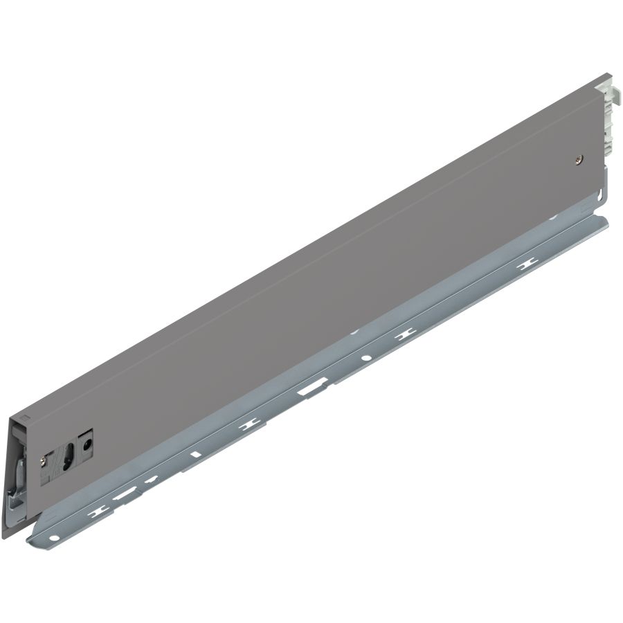 MERIVOBOX káva, magasság M (91 mm), 470M5002S  Z LI   V20IG-M IG-M NL=500 mm, bal+indiumszürke matt*P/U: 20