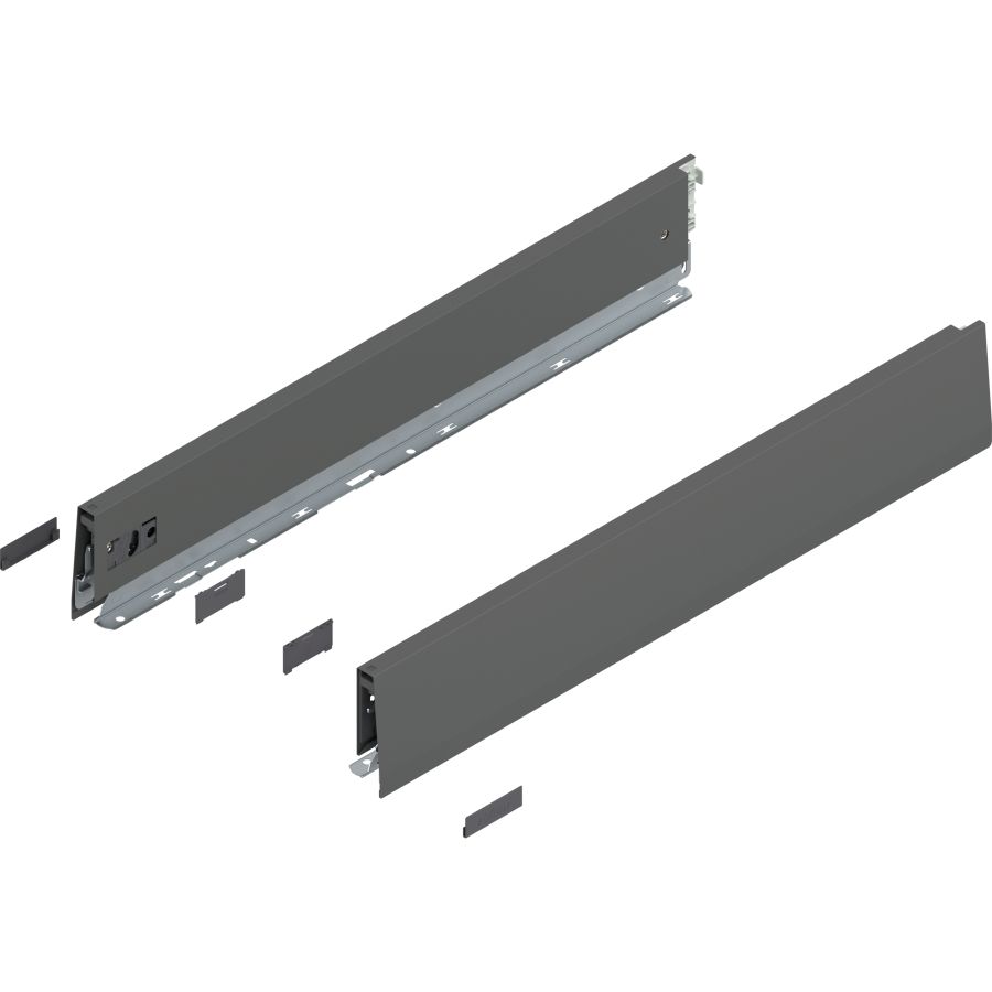 MERIVOBOX káva, magasság M (91 mm), 470M5502S OG-M NL=550 mm, bal/jobb, takarósapkákkal