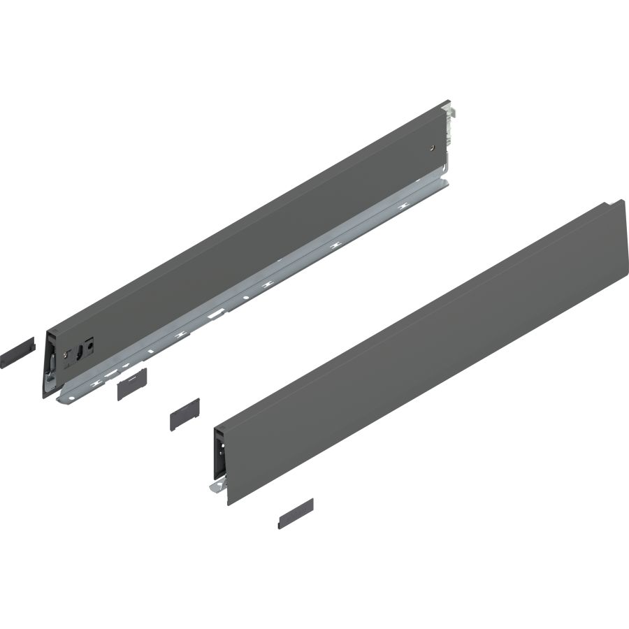 MERIVOBOX káva, magasság M (91 mm), 470M6002S OG-M NL=600 mm, bal/jobb, takarósapkákkal