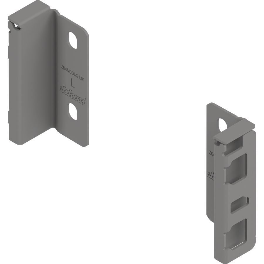 MERIVOBOX fahátfal rögzítő, magasság M ZB4M000S IG-M (108 mm), bal/jobb