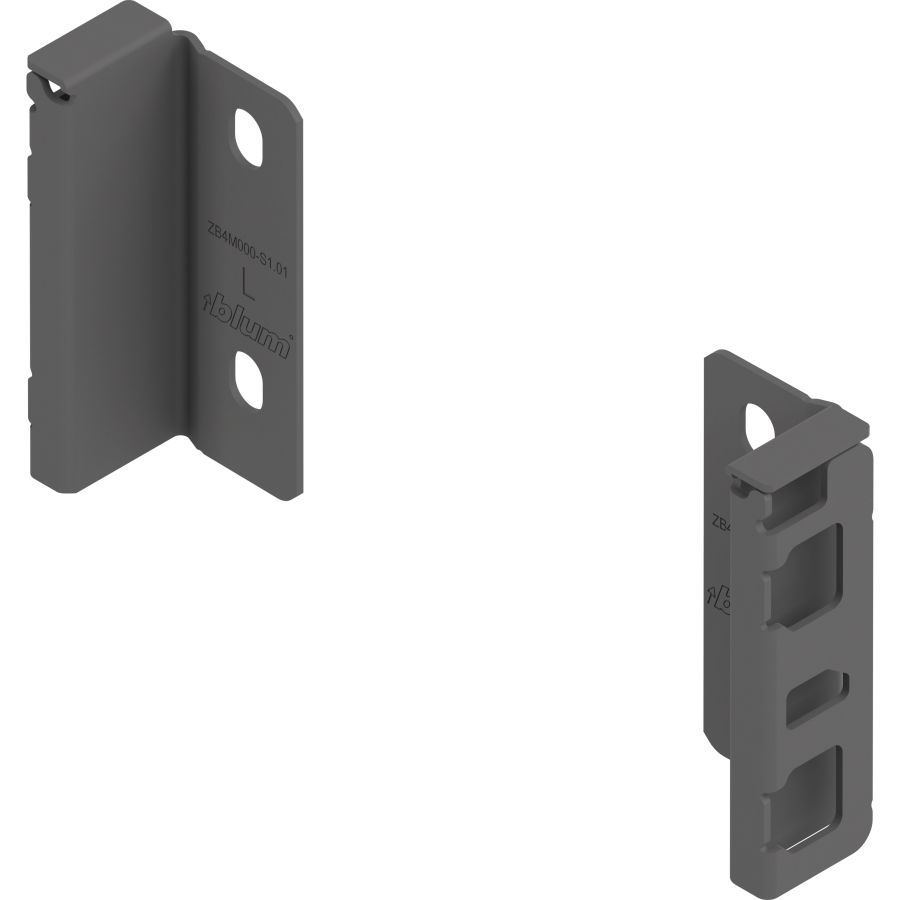 MERIVOBOX fahátfal rögzítő, magasság M ZB4M000S OG-M (108 mm), bal/jobb