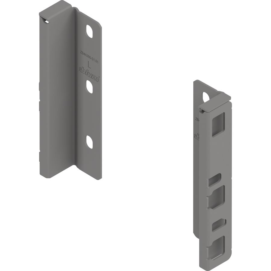 MERIVOBOX fahátfal rögzítő, magasság K ZB4K000S IG-M (146 mm), bal/jobb