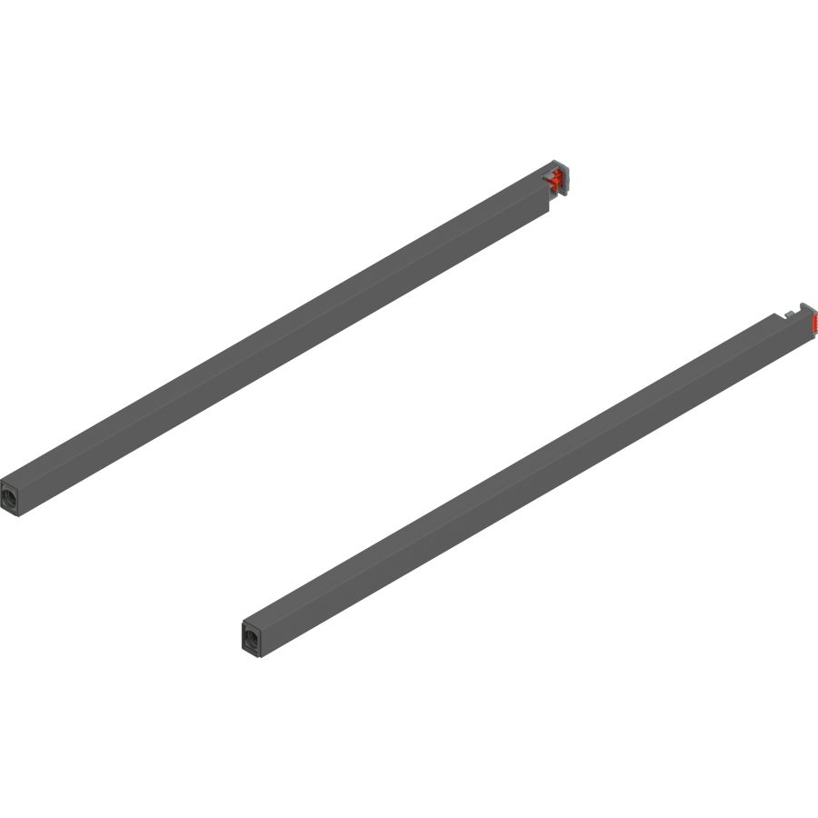 MERIVOBOX magasító korlát, NL=450 mm, ZR4.450RS.E OG-M bal/jobb