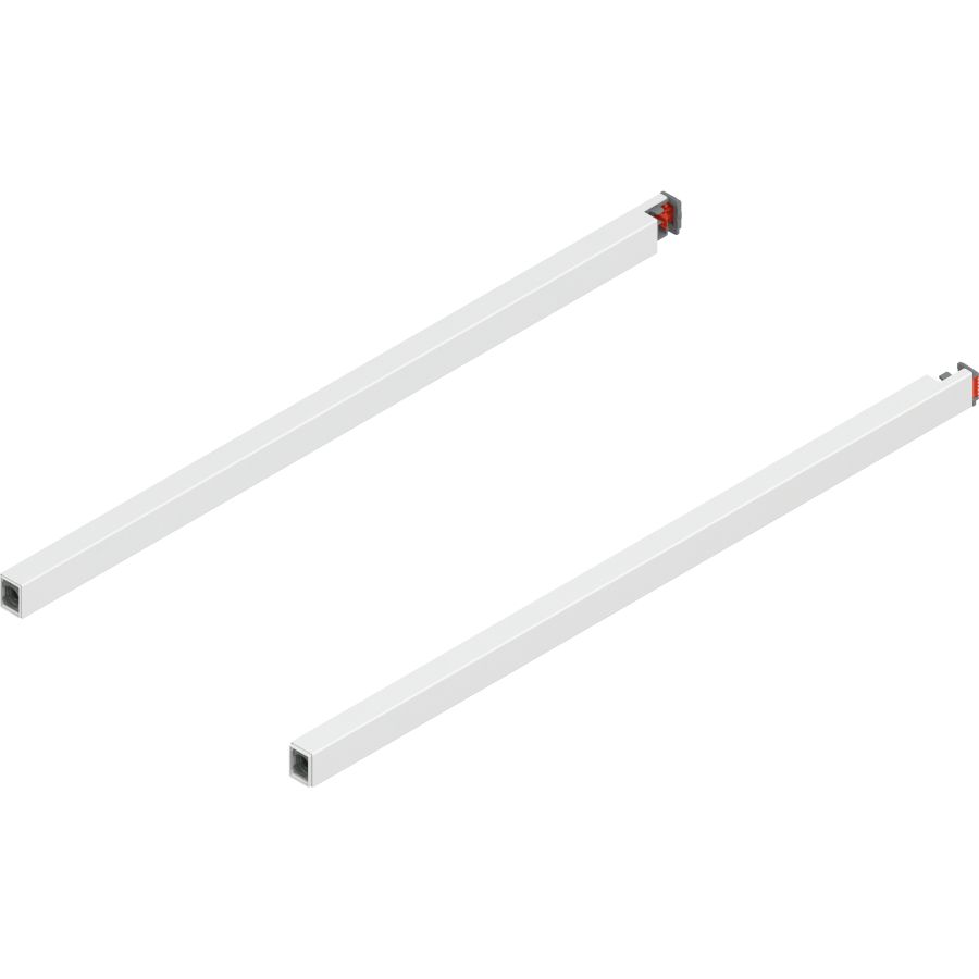 MERIVOBOX magasító korlát, NL=450 mm, ZR4.450RS.E SW-M bal/jobb