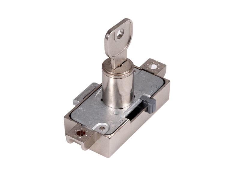 LEHMANN 750 FORGÓRÚDZÁR NIKKEL 15mm, EGYFORMA KULCSOS (L2501) 