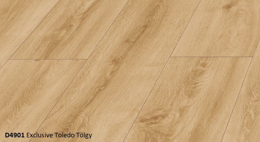 D4901 - TOLEDO TÖLGY KRONOPOL EXCLUSIVE 1380*193 mm, 2,397 m2/cs 8 MM 4 OLDALT FÓZOLT SPC PADLÓ