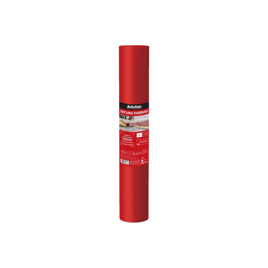 SECURA THERMO 1,6 MM XPS ALÁTÉTLEMEZ (TE 1,1x15m, 16,5m2/csomag ALÁTÉTLEMEZ PADLÓFŰTÉSHEZ