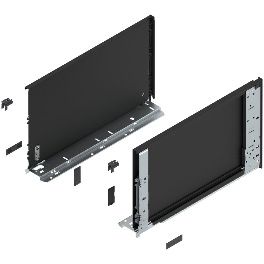 LEGRABOX káva (belső), mag.: F (241 mm) 770F5001S  Z R+L  V1 CS-M BLUM NL=500 mm, bal/jobb,  LEGRABOX pure