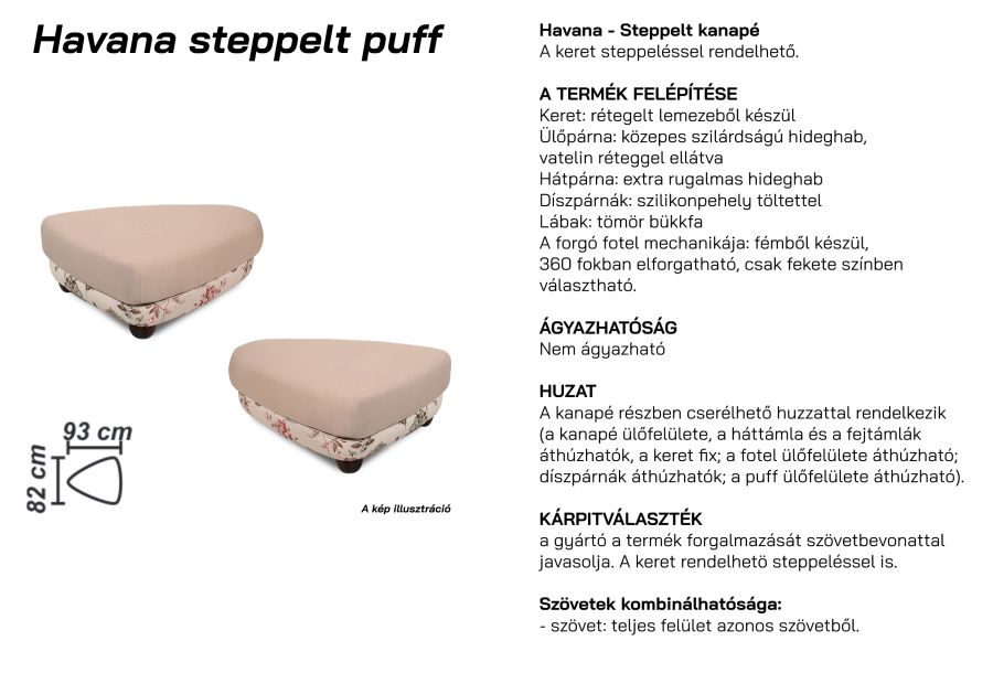 HAVANA PUFF STEPPELT P115 AMBIENT  