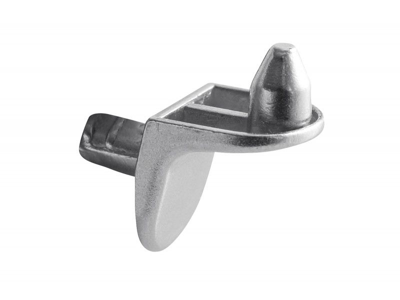KÉT CSAPOS POLCTARTÓ KRÓM 11x20mm 