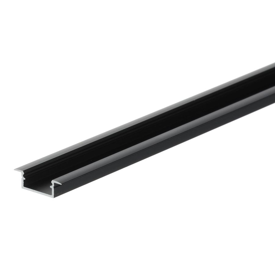LED PROFIL EO11 SÜLLY. RIEX FEKETE 2m, MAX.SZÉLESSÉG: 10mm 