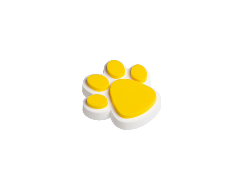 76184 MANCS ALAKÚ GOMB SÁRGA  BÚTORFOGANTYÚ