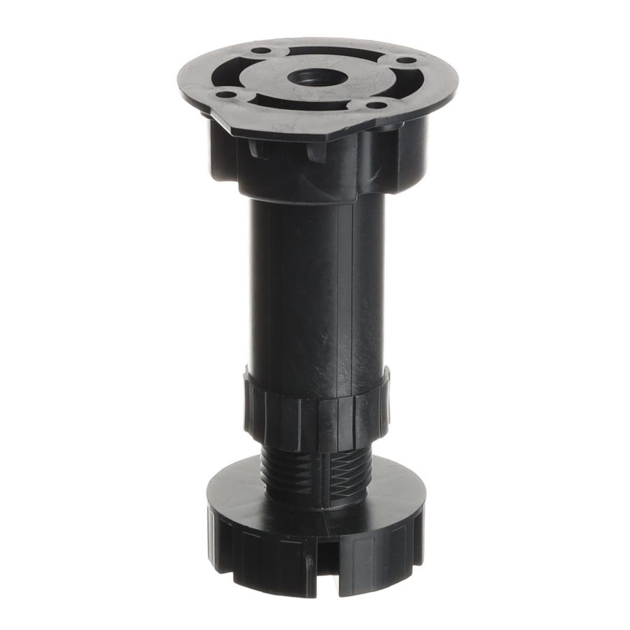 HF RIEX GK40 SZINTEZŐLÁB FEKETE 100mm 