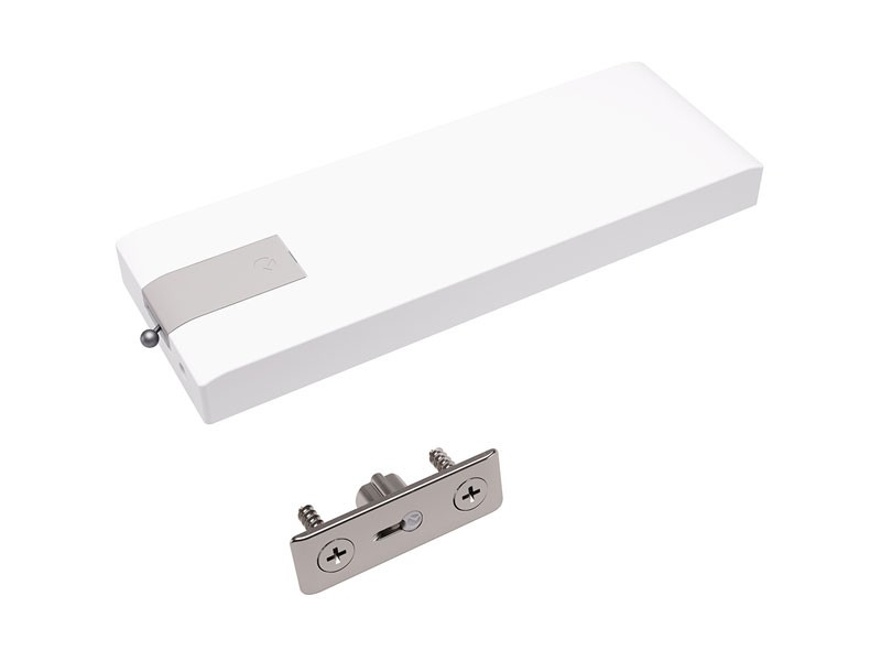 LINK C0U262 CSILLAPÍTOTT FEHÉR-NIKKEL 250-480mm 1,4-3kg-ig FEL- ÉS LENYÍLÓ VASALATOK