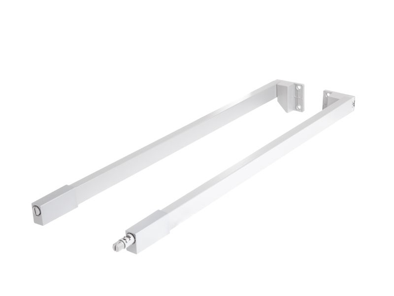 OLDALMAGASÍTÓ RÚD 450mm FEHÉR  SLIM DUPLAFALÚ FIÓKOLDAL