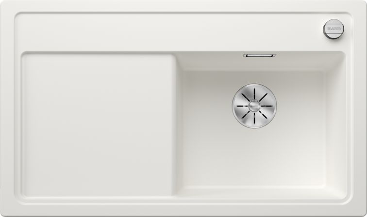 BLANCOZENAR 45S FEHÉR 860x510mm JOBBOS BLANCO MOSOGATÓ