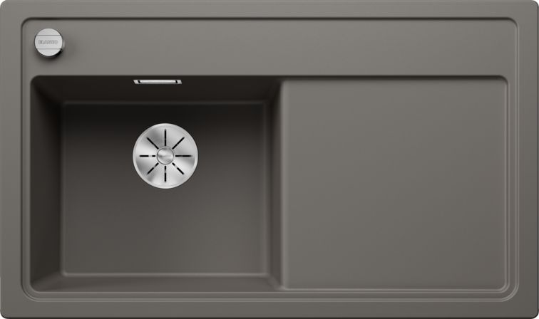 BLANCOZENAR 45S VULKÁNSZÜRKE 860x510mm BALOS BLANCO MOSOGATÓ