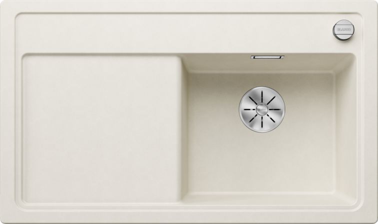 BLANCOZENAR 45S TÖRTFEHÉR 860x510mm JOBBOS BLANCO MOSOGATÓ