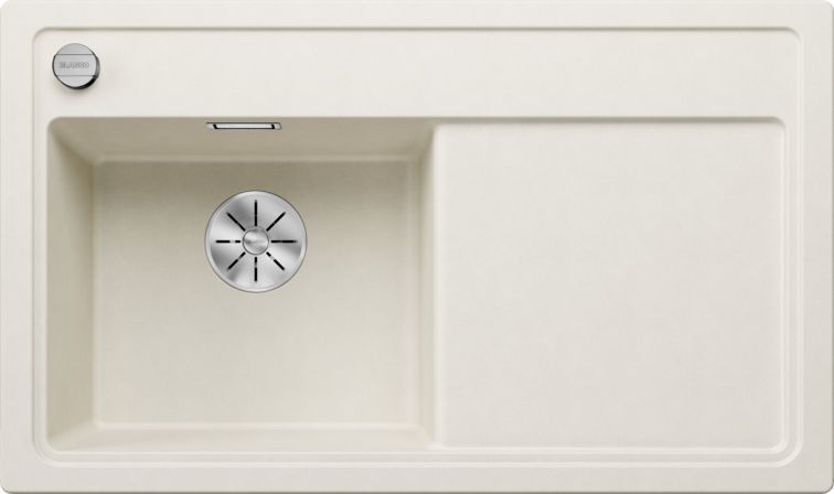 BLANCOZENAR 45S TÖRTFEHÉR 860x510mm BALOS BLANCO MOSOGATÓ