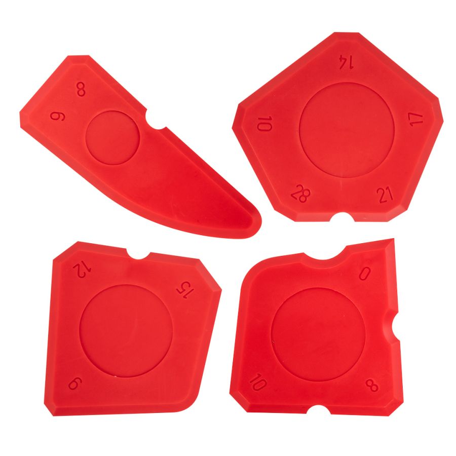 FUGAKIHÚZÓ KÉSZLET TOPEX SZILIKON 4db/csomag 