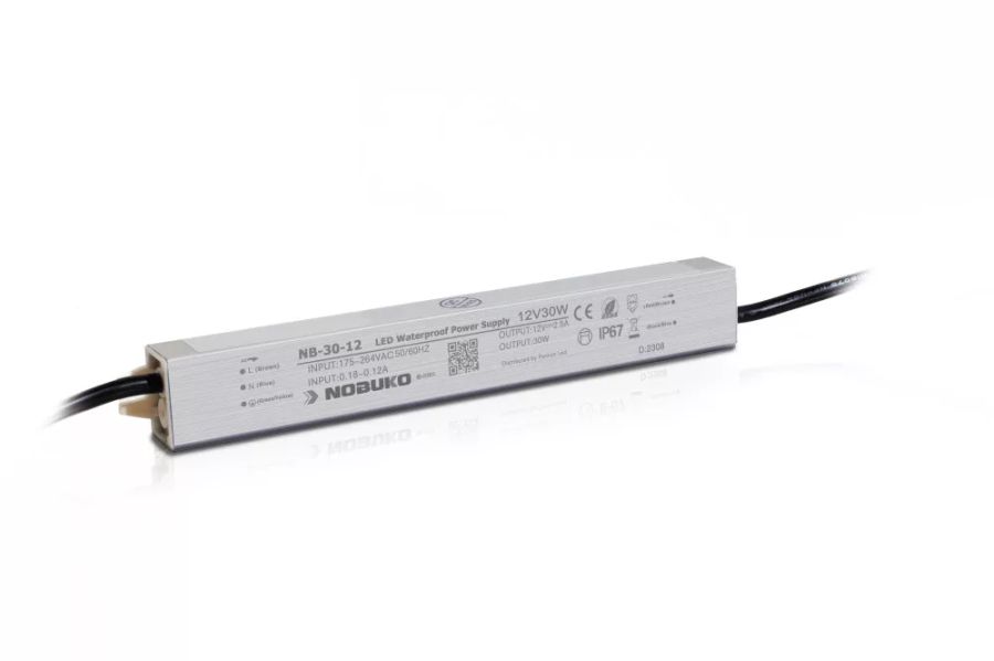 NOBUKO KÜLTÉRI TÁPEGYSÉG 30W 12V IP67 