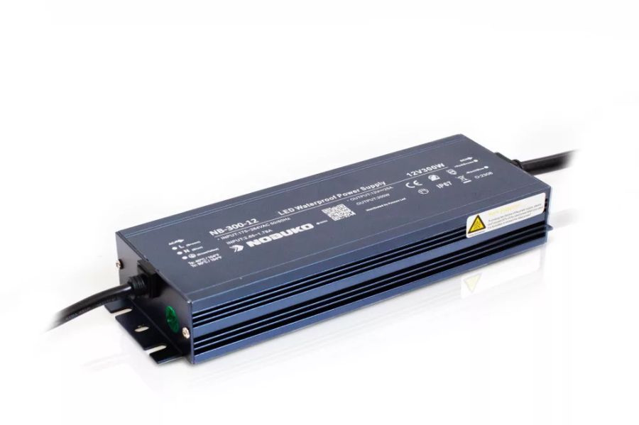 NOBUKO KÜLTÉRI TÁPEGYSÉG 300W 12V IP67 