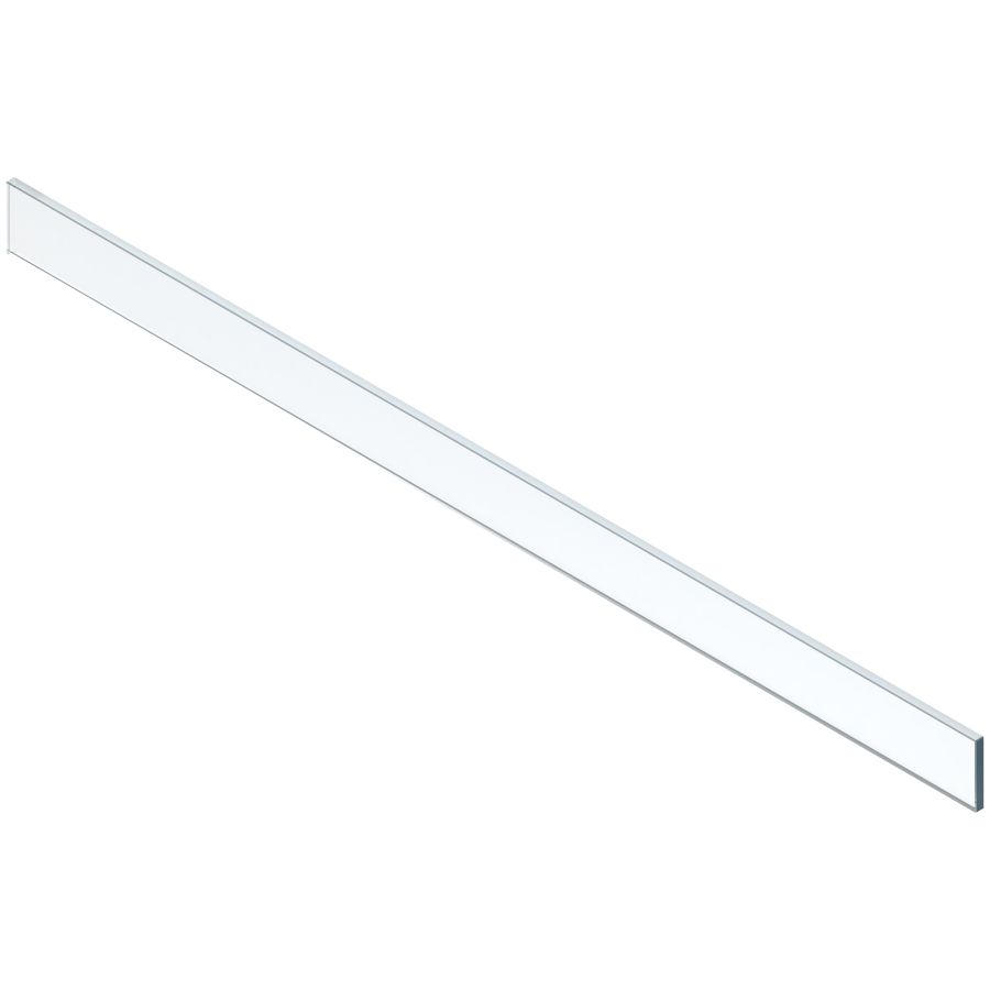 LEGRABOX FIÓKOLDAL MAGASÍTÓ ELEM ÜVEG ZE7V1082G  EIN VO  V1  KL, ALACSONY KSZ=1200 mm (18/19 mm), üveg átlátszó