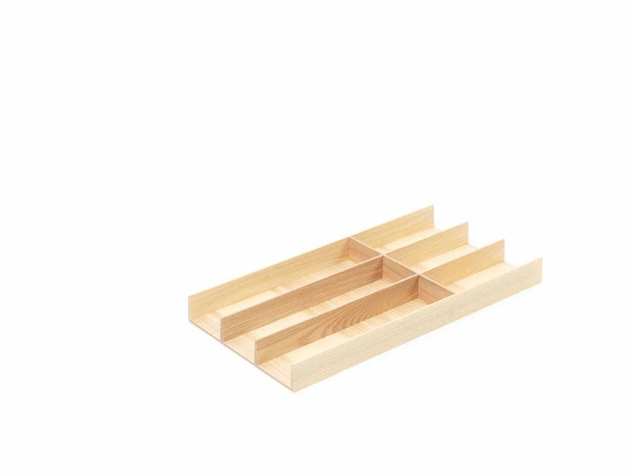 Kesseböhmer Fineline LiniQ evőeszköz betét 400-450x500-as fiókba tölgy 