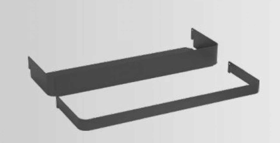 Kesseböhmer K-Line Side tálca korláttal silver 