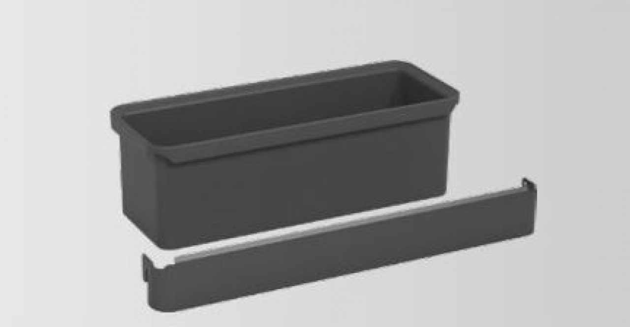 Kesseböhmer K-Line Side tárolórekesz sínnel anthracite 