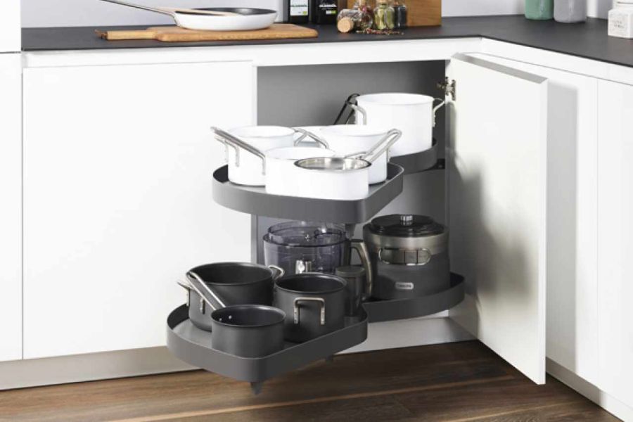 Kesseböhmer LeMans II 450mm jobbos ARENAplus Pure Anthracite 