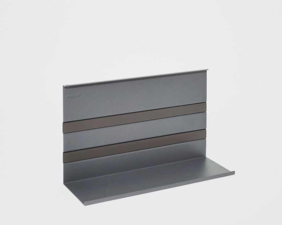 Kesseböhmer Linero MosaiQ univerzális polc, grafit fekete 350x110x200mm 