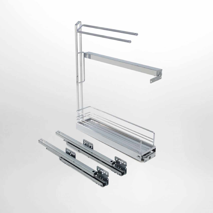 Kesseböhmer No.15 Classic Chrome 3D állítási lehetőség, konyharuhatartós 