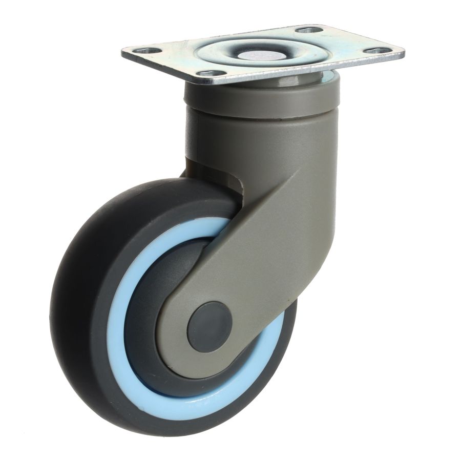 RIEX GC64 BÚTORGÖRGŐ SZÜRKE D75, 70x58mm, PUHA FUTÓFELÜLET 
