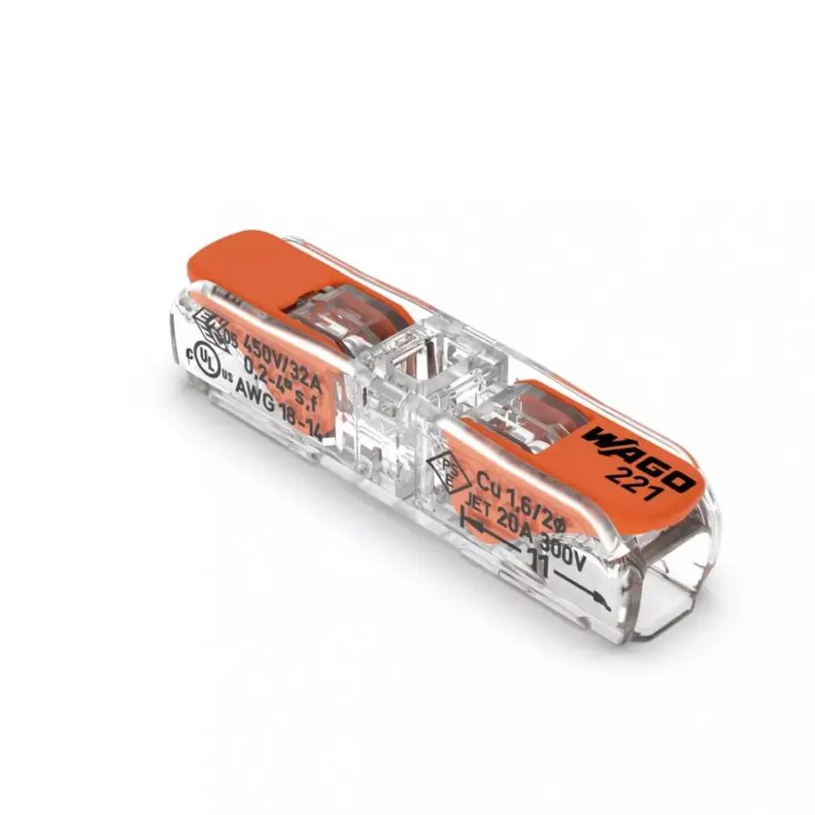 WAGO VEZETÉK ÖSSZEKÖTŐ CSATOS 1-ES 35,5x8,1x8,9mm 32A 1P 85C 4mm2 