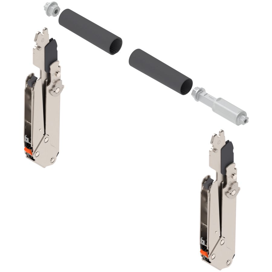 AVENTOS HL TOP EMELŐKAR KM=340-389mm 22L3500   HEBEL   S2  NI BLUM LIFTES FELNYÍLÓ VASALAT