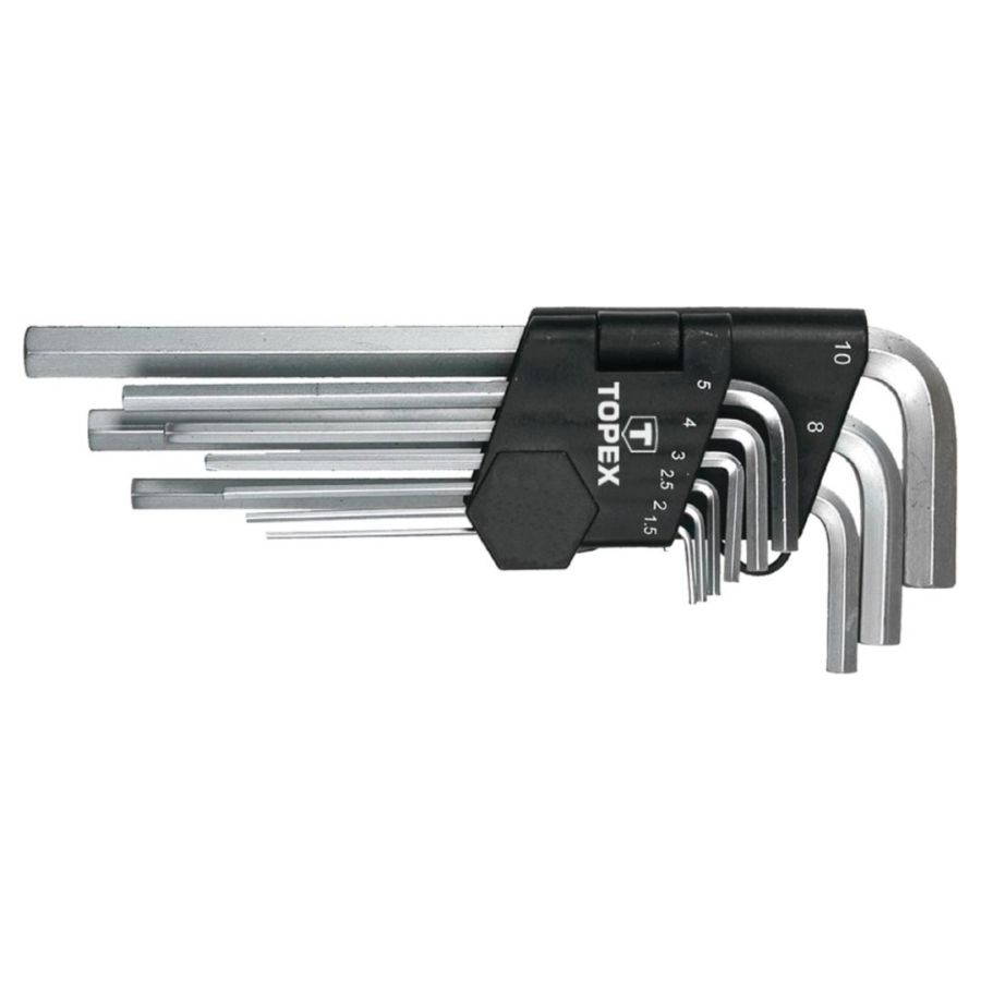 IMBUSZKULCS KÉSZLET TOPEX 9db-os 1,5-10mm 