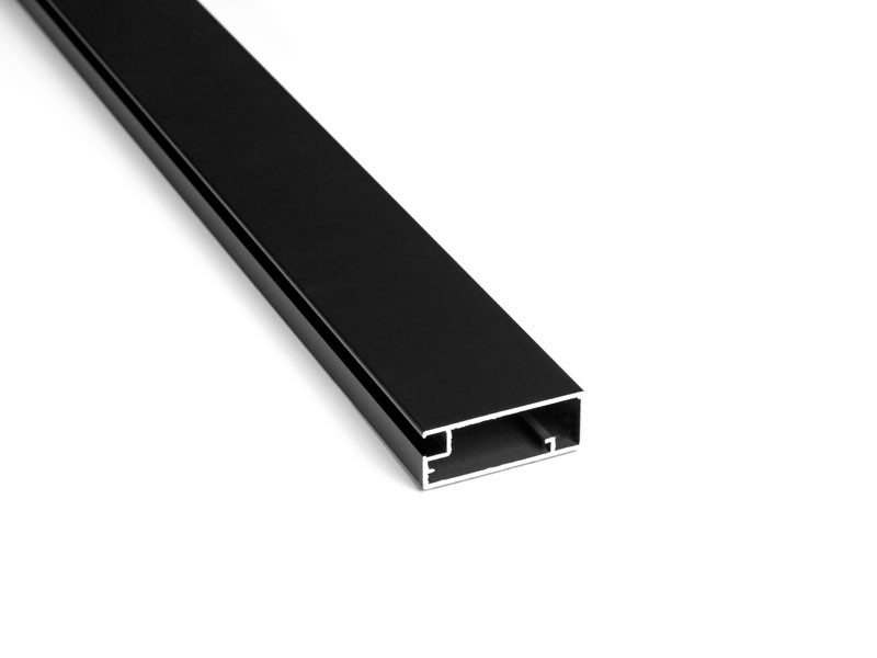 ALU.PROFIL FA06 FEKETE 47x18x4100 mm 