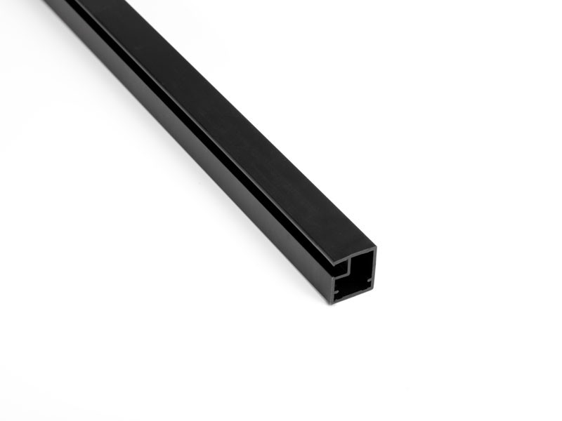 ALU.PROFIL FA01 FEKETE 19,5x21x4100 mm                