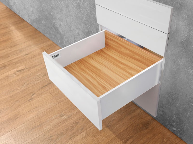 FDS-PRO PUSH OPEN 18 PO C FEHÉR 350mm H174 35kg DUPLAFALÚ FÉM FIÓKOLDAL