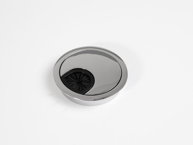 30129B KÁBELKIVEZETŐ KRÓM ÁTM: 60mm IRODABÚTOR KIEGÉSZÍTŐ