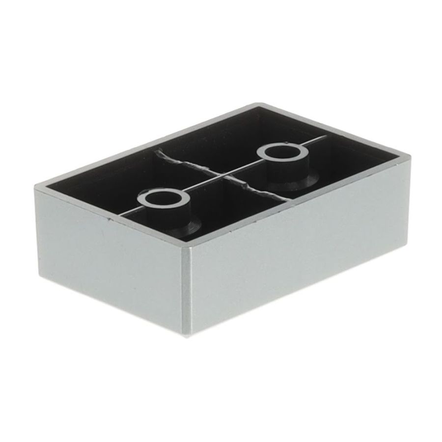 RIEX GP19 MŰANYAG BÚTORLÁB EZÜST 60x40mm H20 