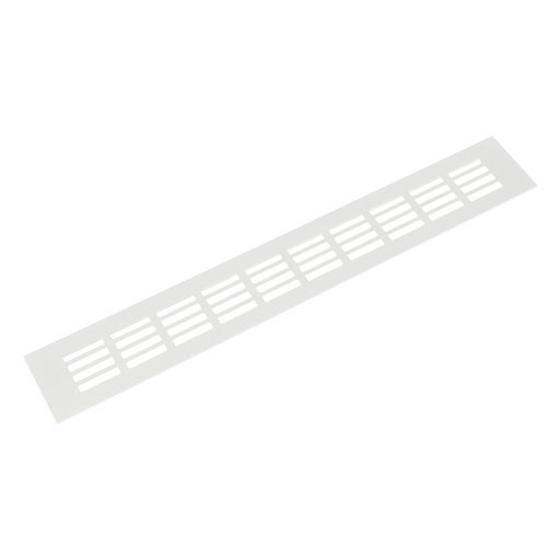 RIEX GV44 ALUMÍNIUM SZELLŐZŐRÁCS FEHÉR 60x400mm, fehér 