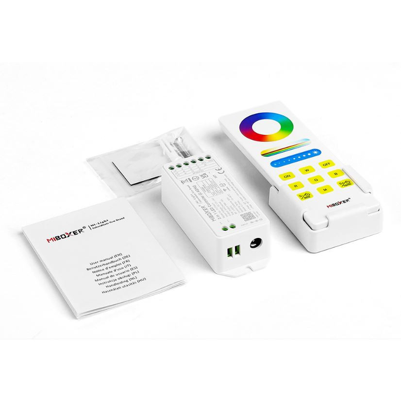 MIBOXER MILIGHT LED VEZÉRLŐ 3in1 RGB/RGBW/RGB+CCT DC12-24V 15A Fehér Touch