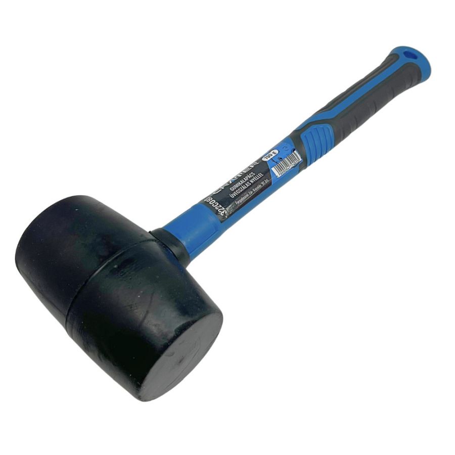 GUMIKALAPÁCS ÜVEGSZÁLAS NYÉL CRATER 700g 