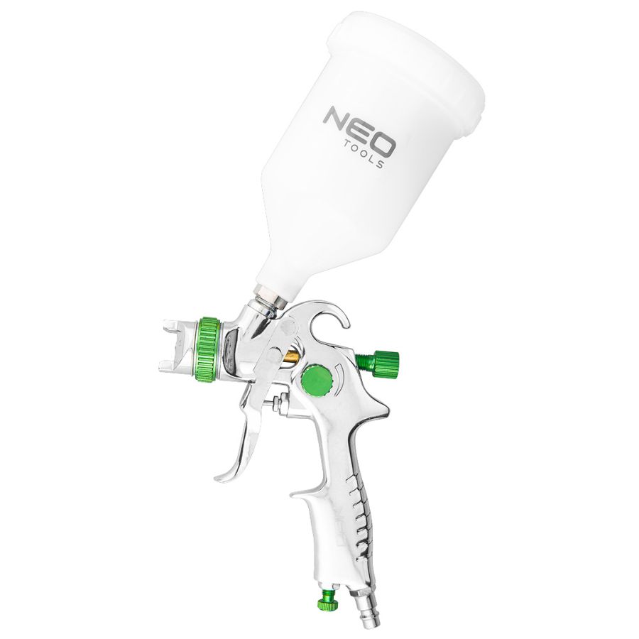 PNEUMATIKUS FESTÉKSZÓRÓ NEO TOOLS FELSŐ TARTÁLYOS, 1,4mm, HVLP 